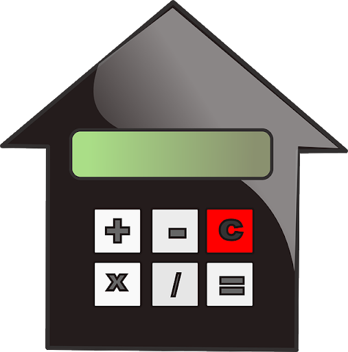 house with calculator